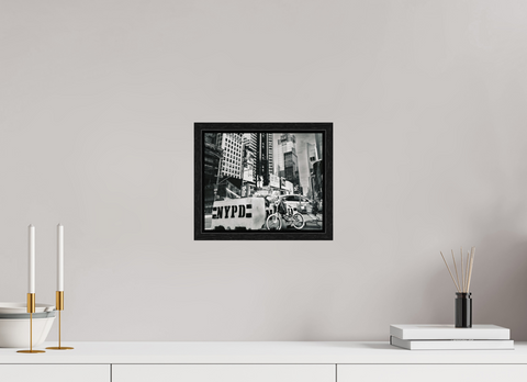 9.7 x 8″, Floater Frame Monochrome 1
